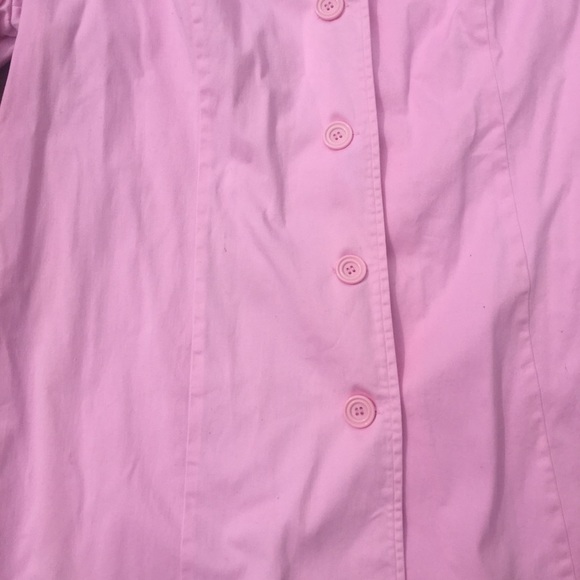 Women’s baby pink long coat - Picture 2 of 4